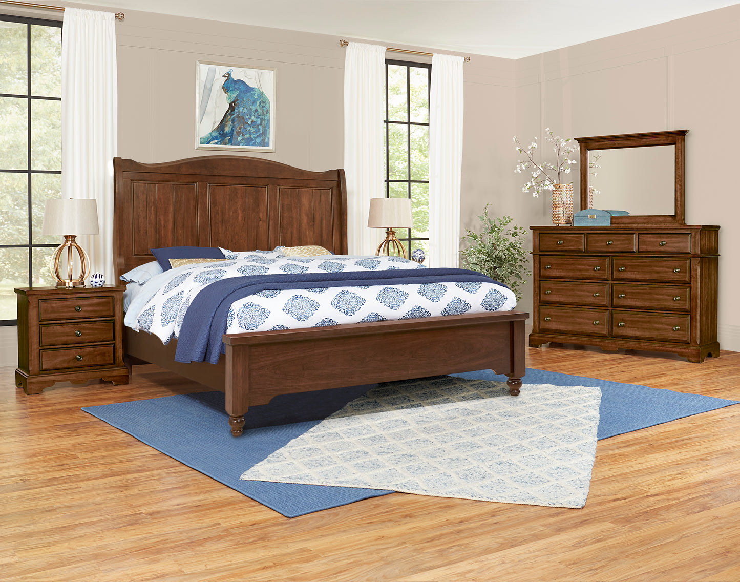 King Sleigh Bed