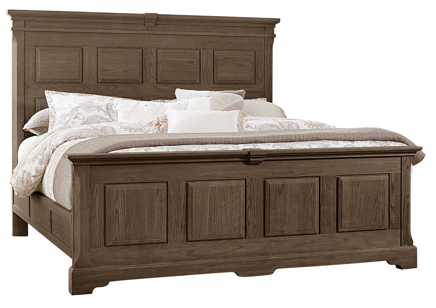 Queen Mansion Bed with Decorative Rails