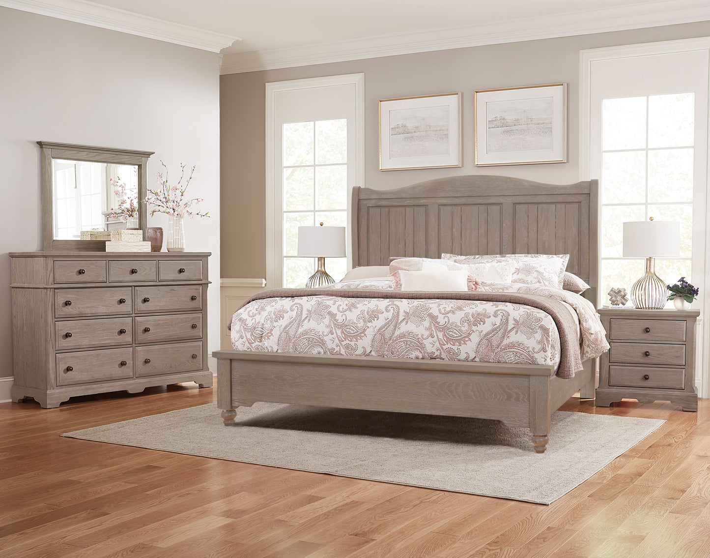 Queen Sleigh Bed