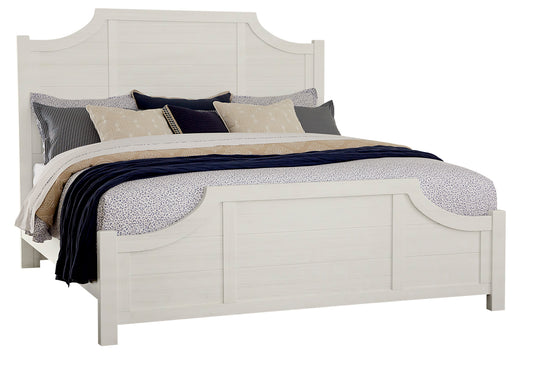 Queen Scalloped Bed