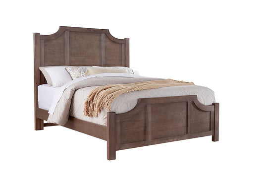 Queen Scalloped Bed