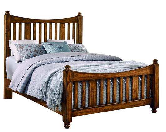 Queen Slat Poster Bed