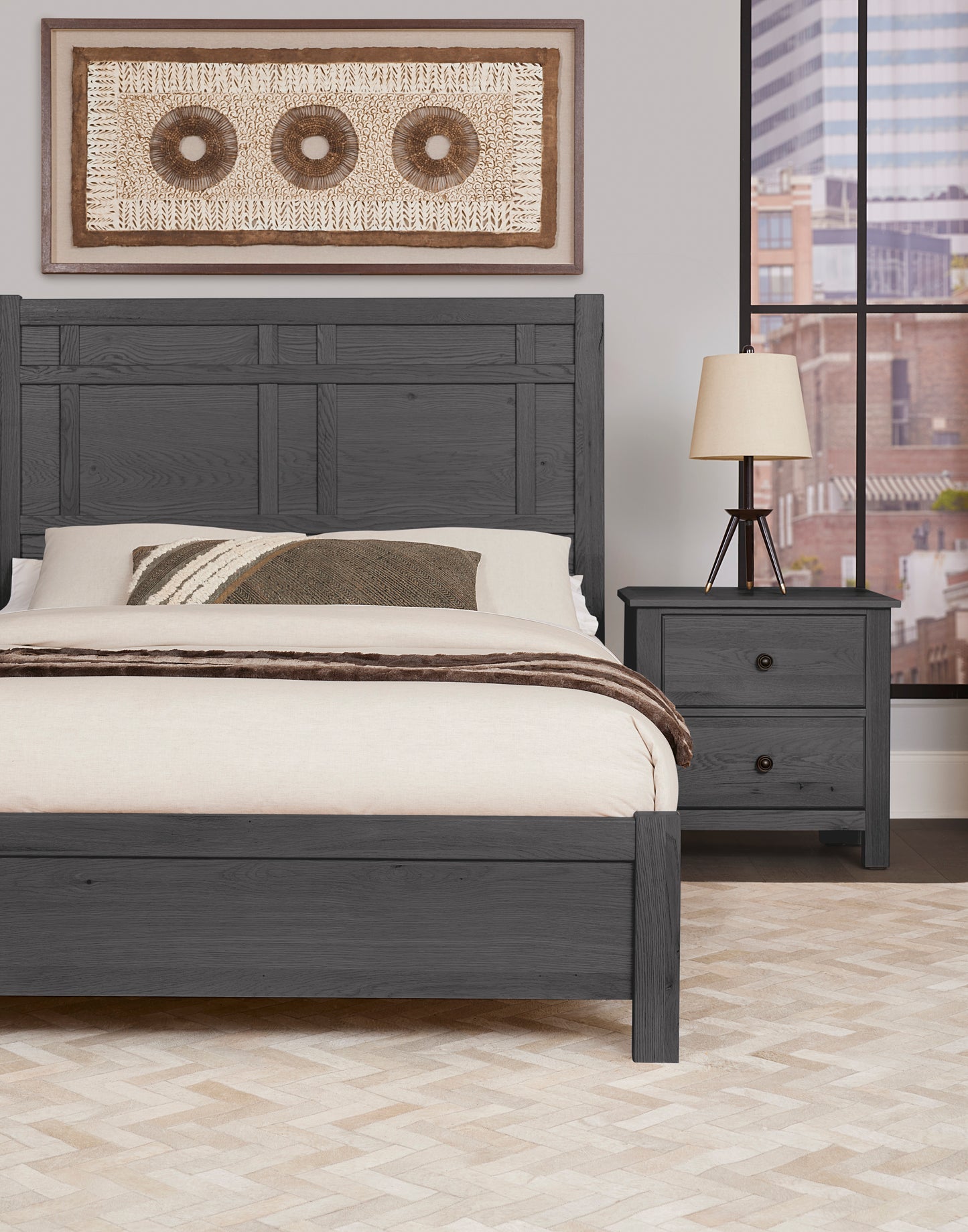 Cal King Architectural Bed