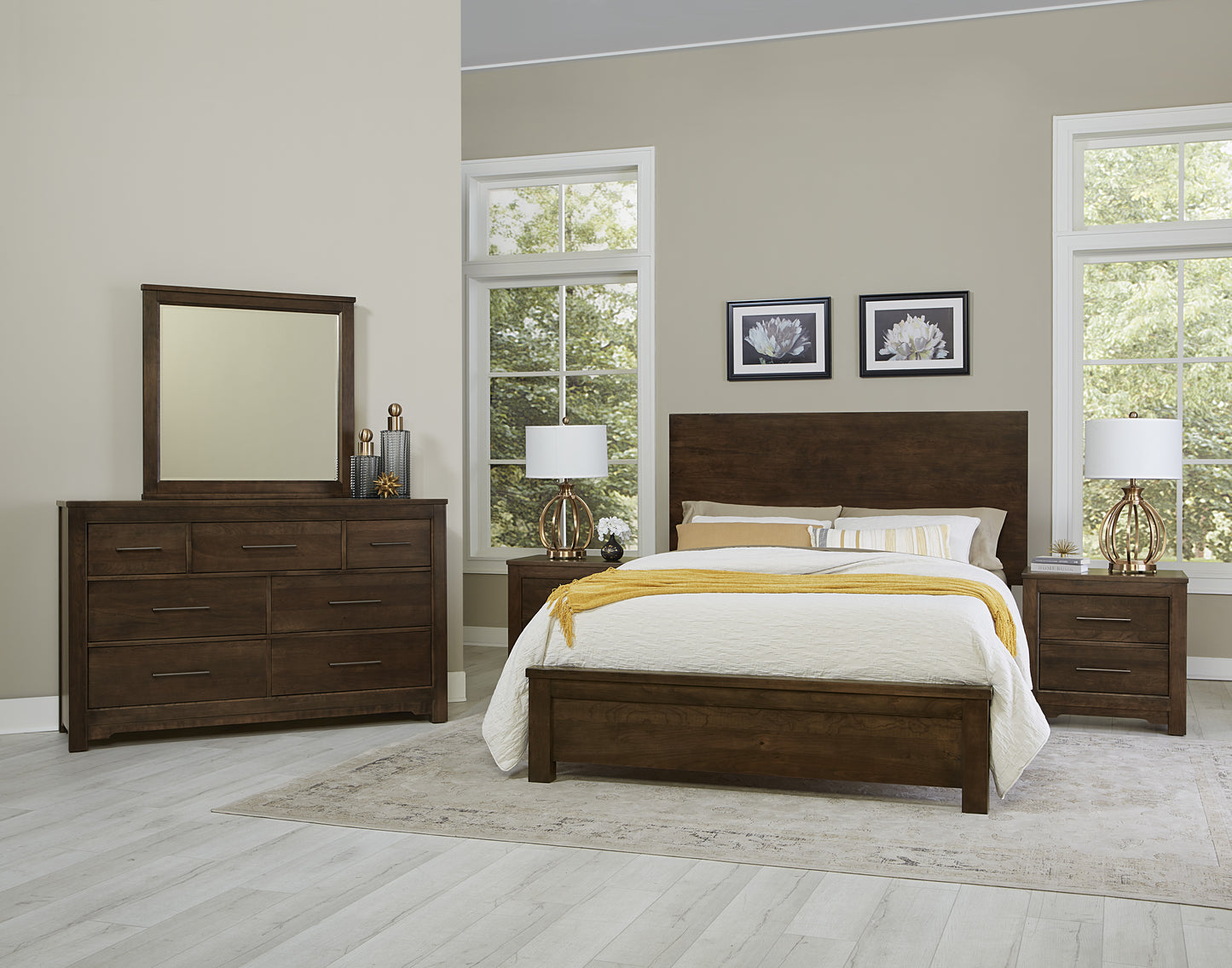 King Plank Bed