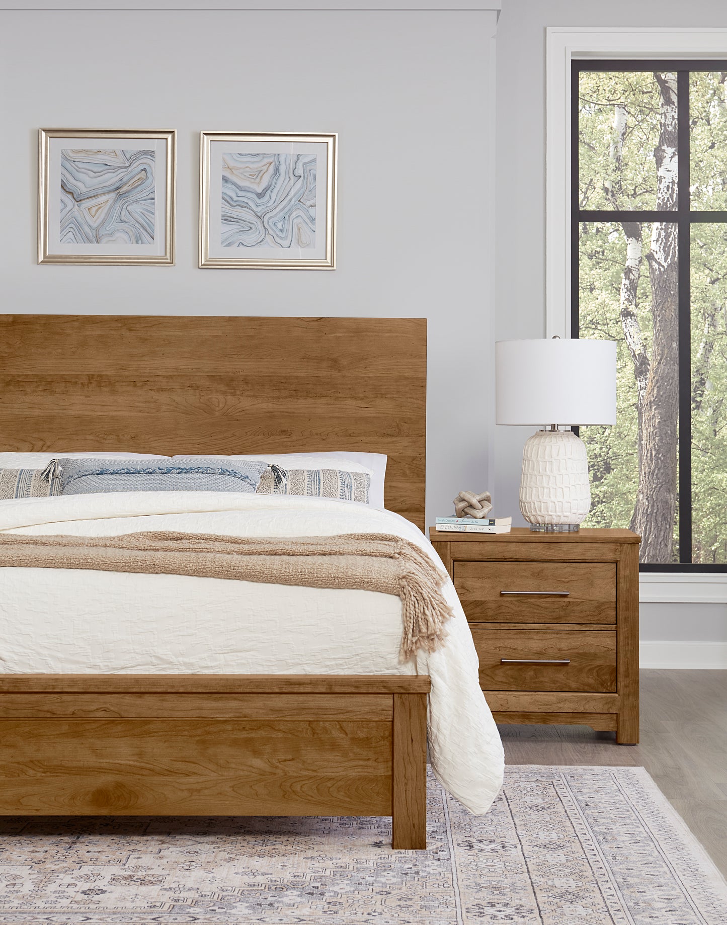 Queen Plank Bed