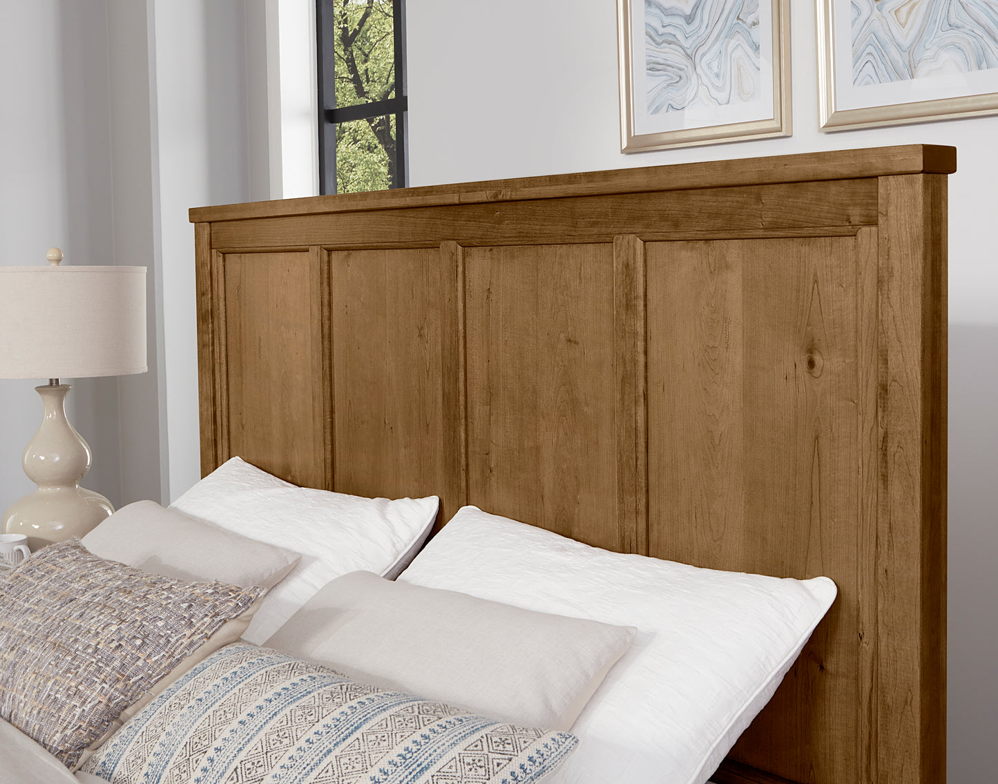 Queen Six Panel Bed