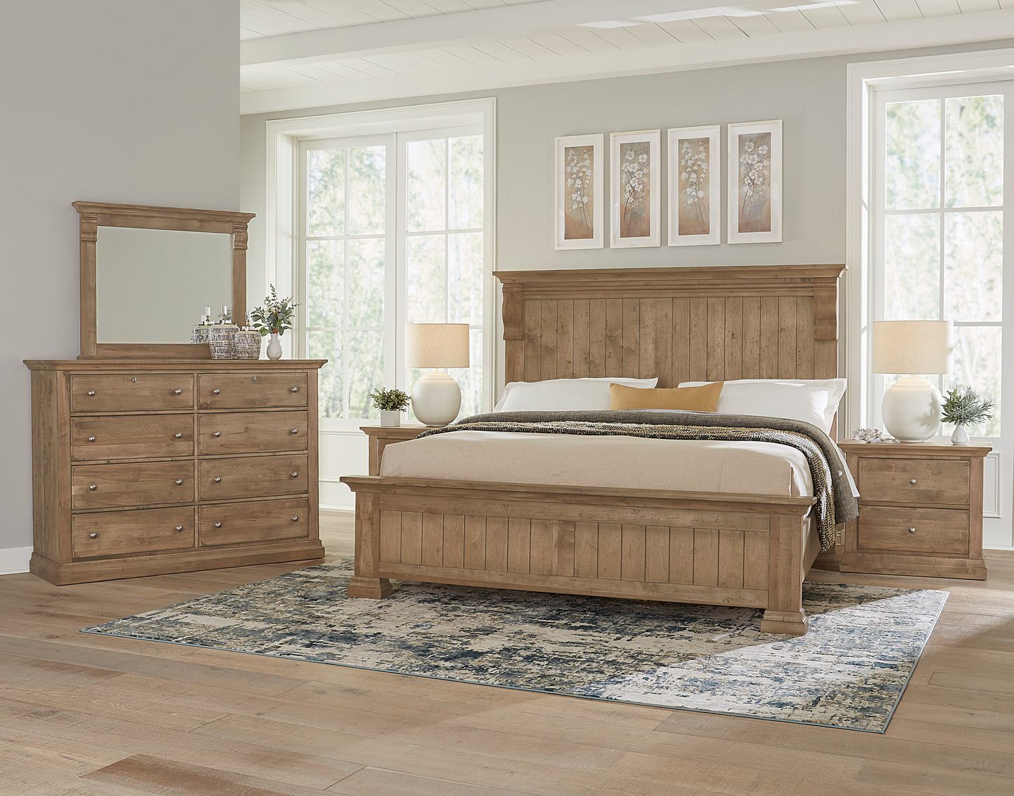 Cal King Corbel bed