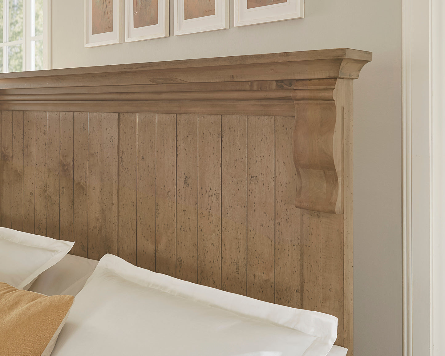 Cal King Corbel bed