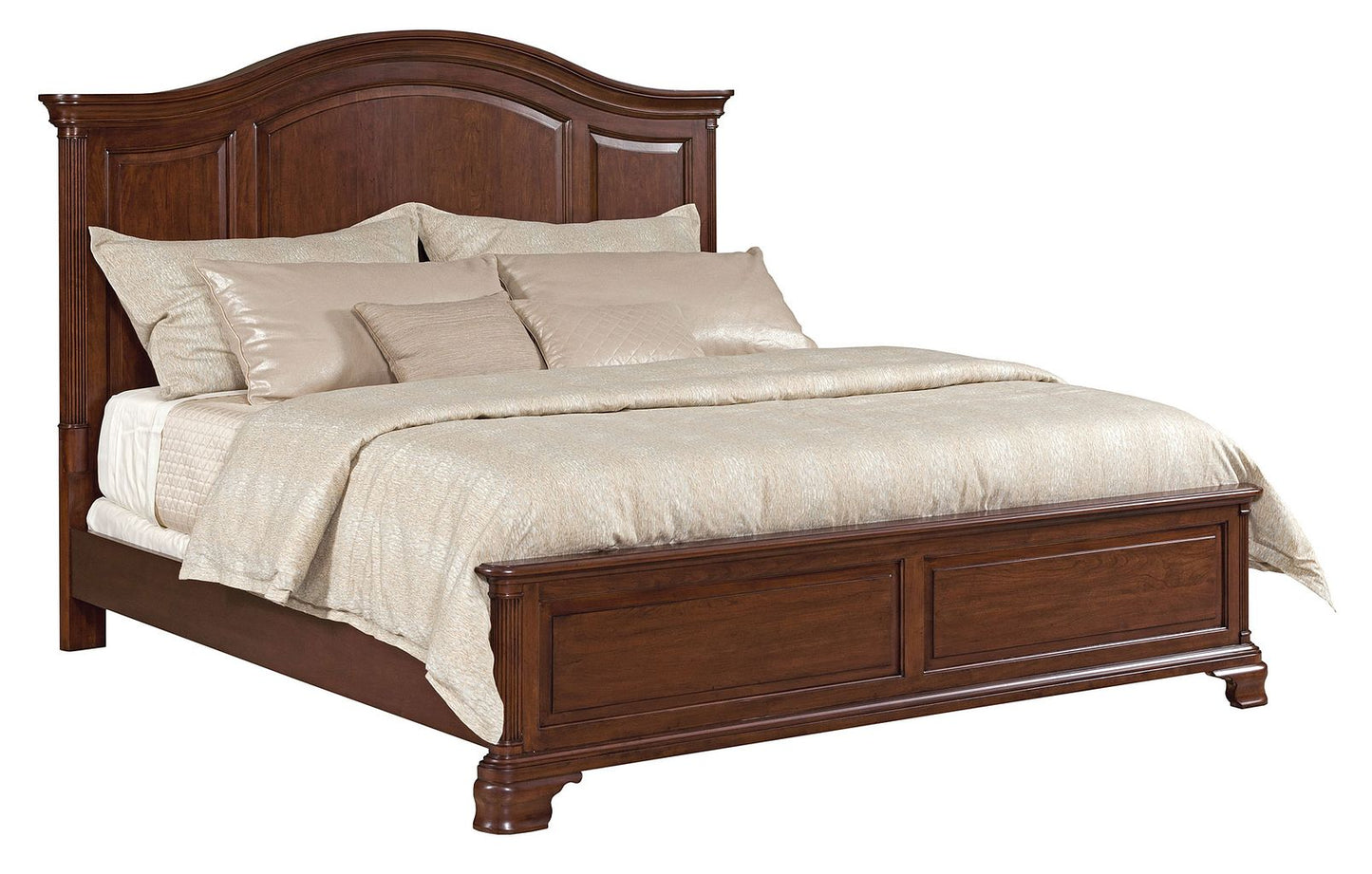 HADLEIGH PANEL QUEEN BED - COMPLETE