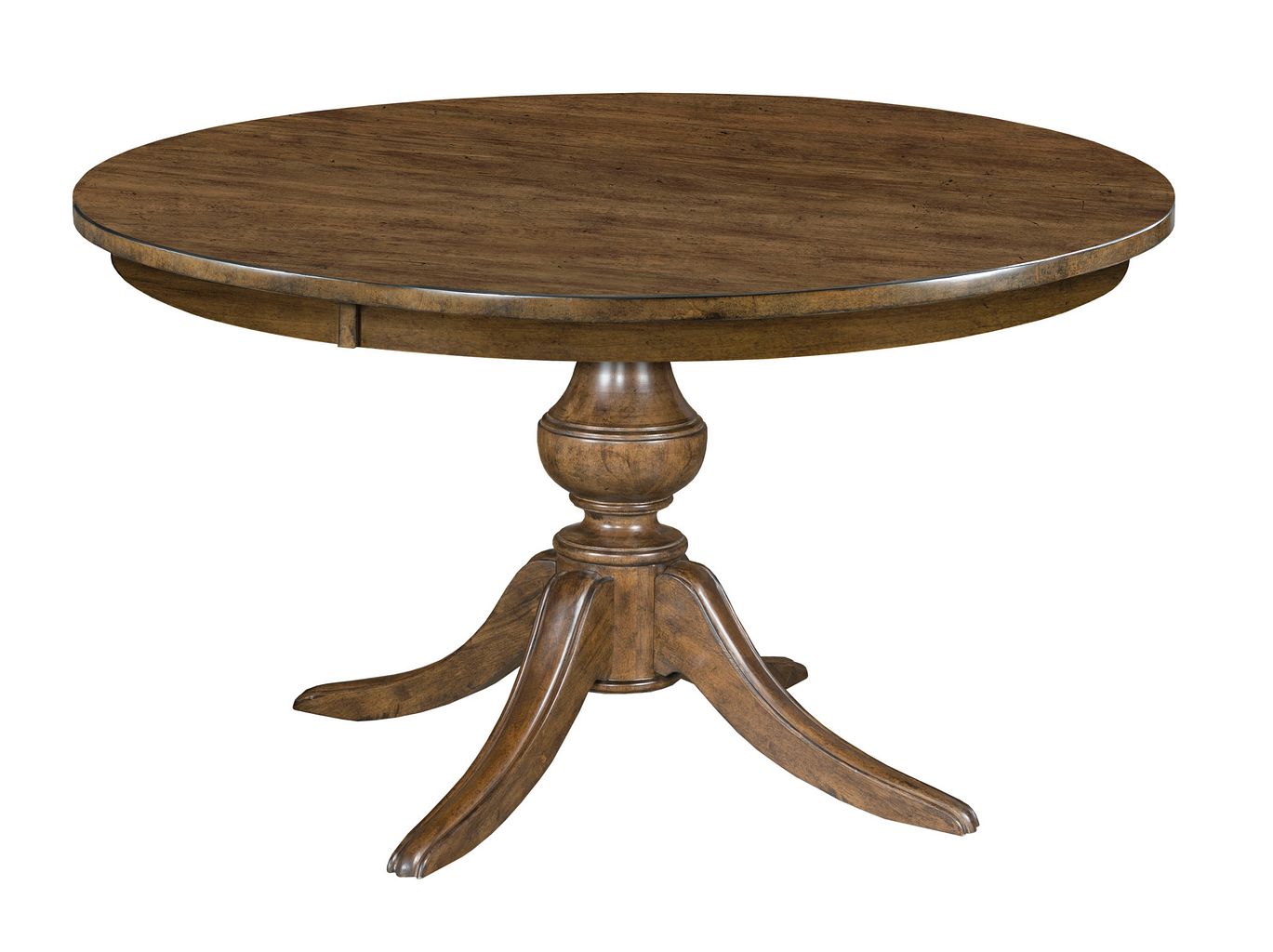 44" ROUND DINING TABLE WITH WOOD BASE