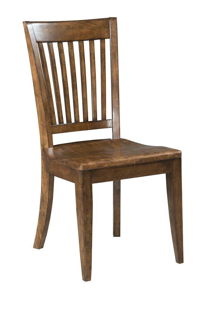 WOOD SEAT SIDE CHAIR