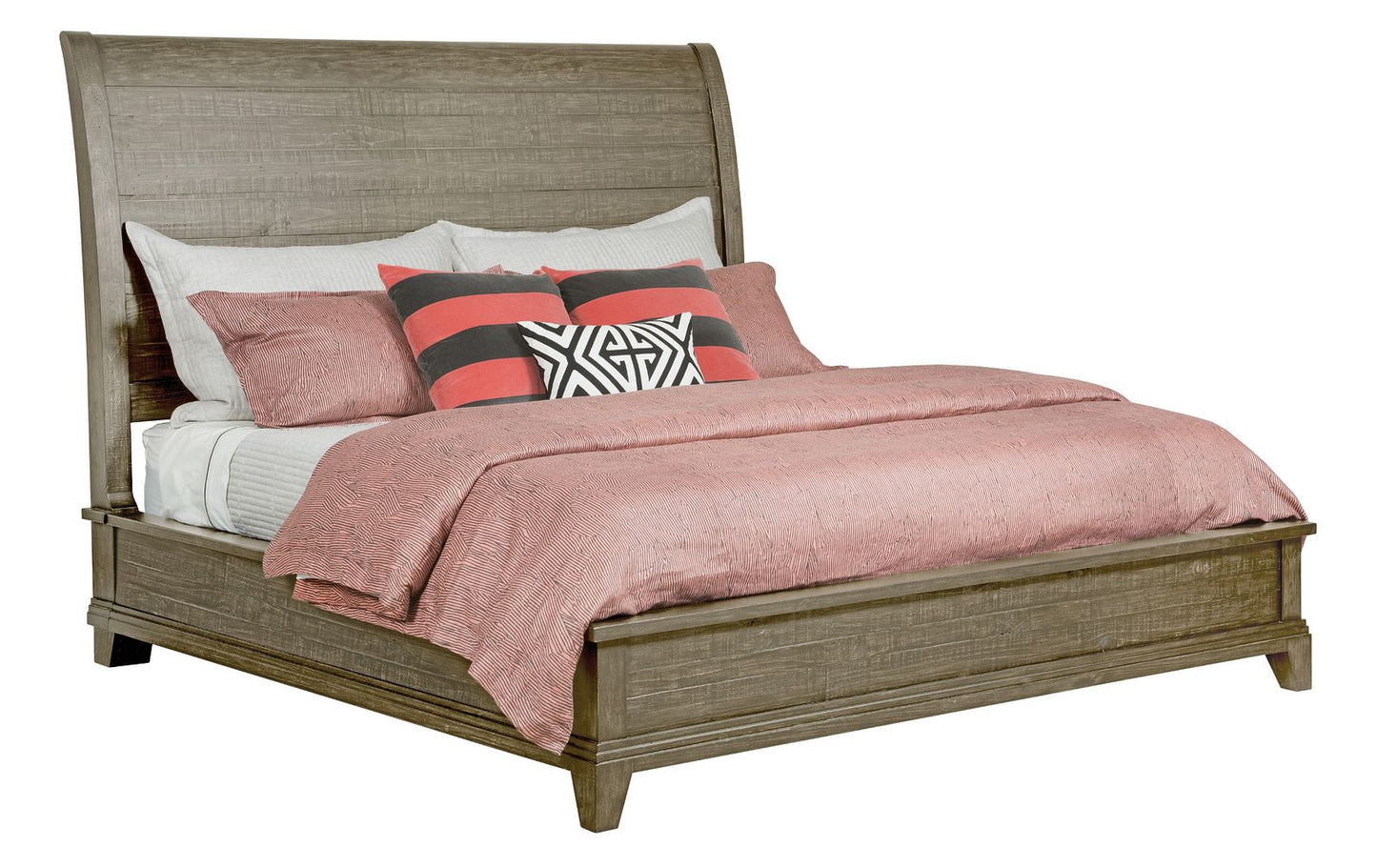 EASTBURN SLEIGH QUEEN BED - COMPLETE