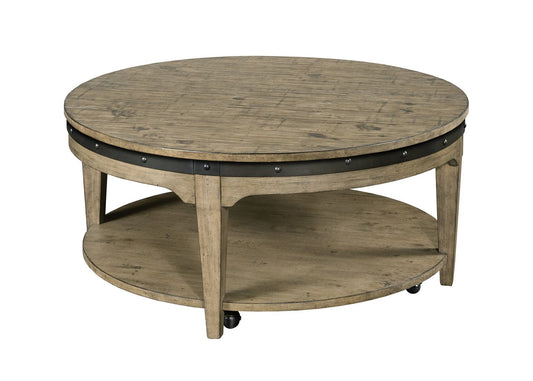 ARTISANS ROUND COCKTAIL TABLE