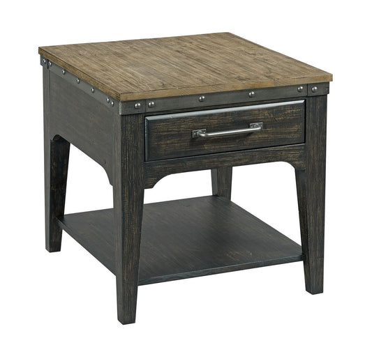 ARTISANS RECTANGULAR DRAWER END TABLE