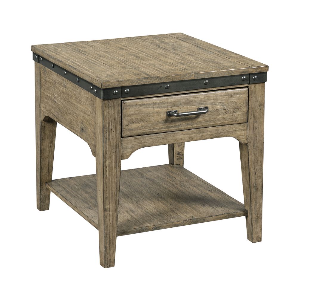 ARTISANS RECTANGULAR DRAWER END TABLE