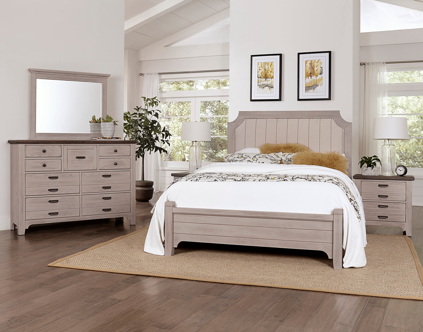 Queen Upholstered Bed