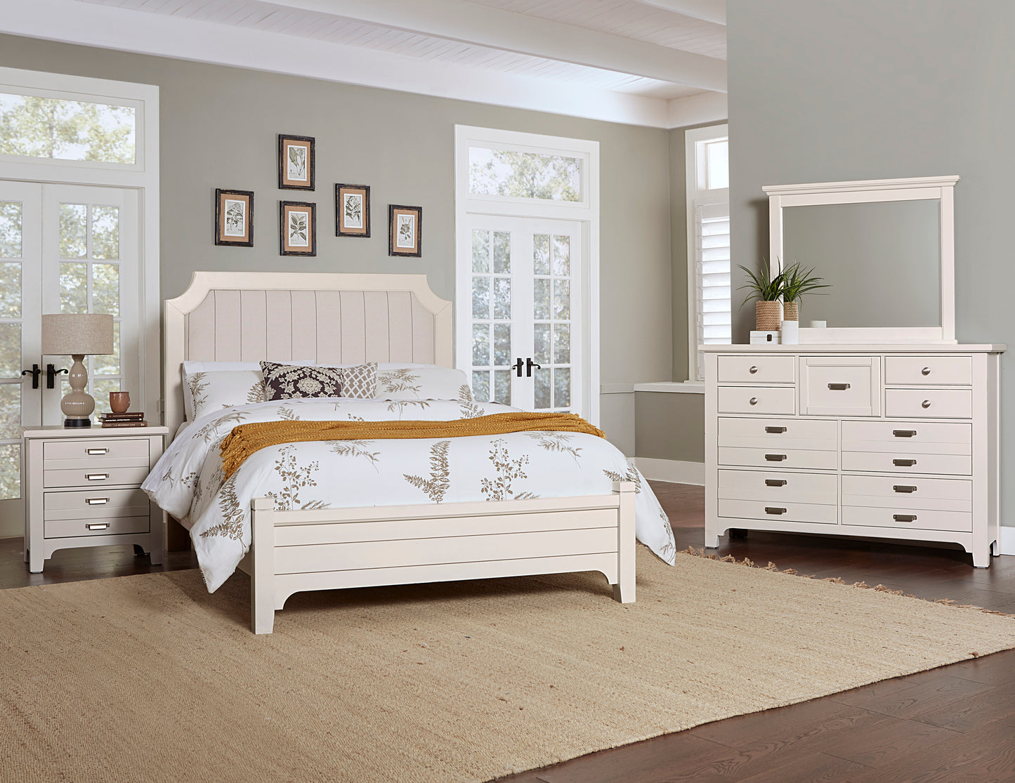 King Upholstered Bed