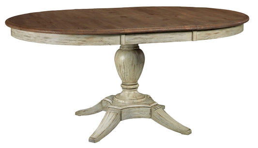 MILFORD ROUND DINING TABLE - COMPLETE