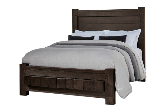 Cal King Poster Bed with 6x6 FB