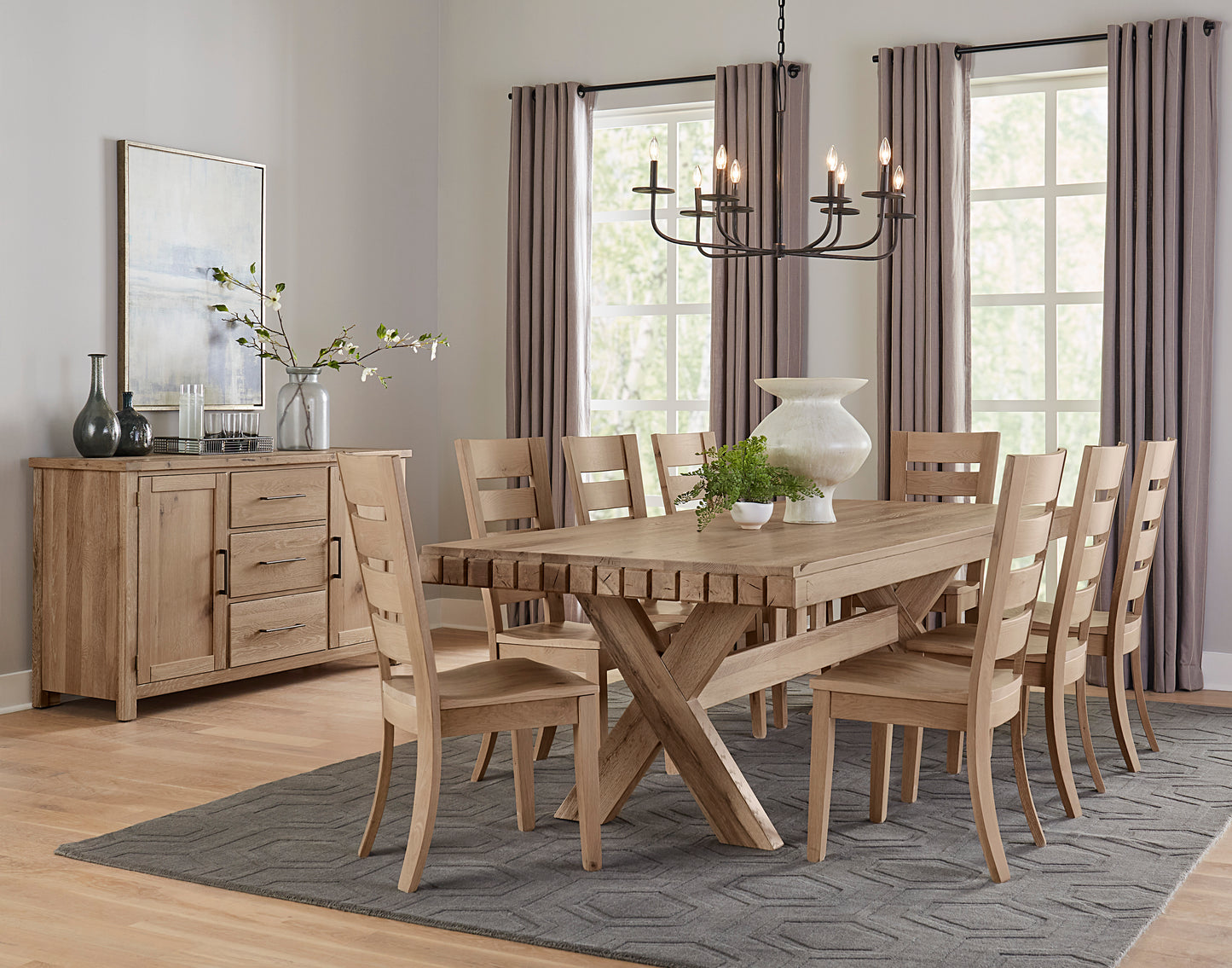 DOVETAIL 72 in.  DINING TABLE