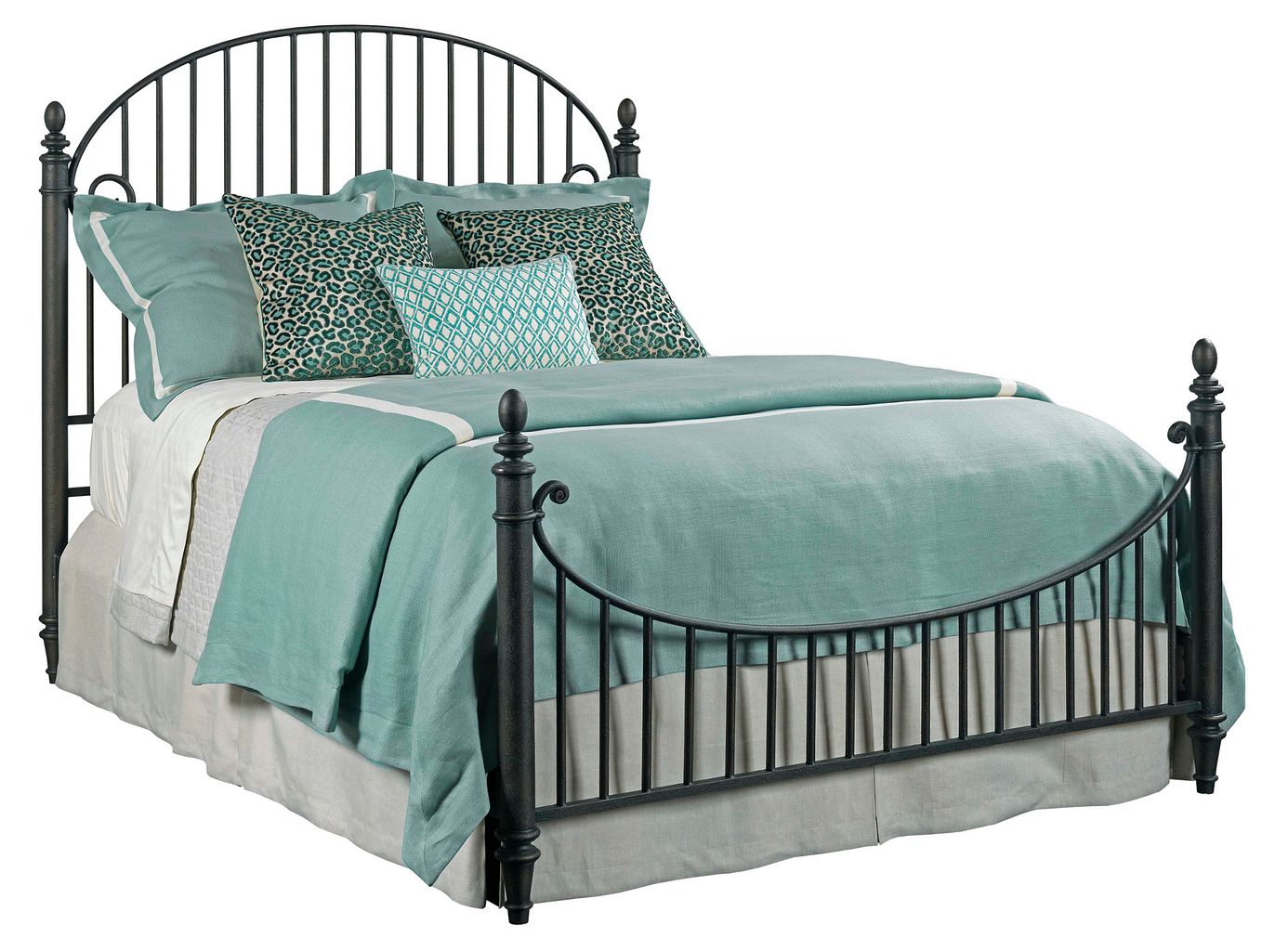 CATLINS KING METAL BED