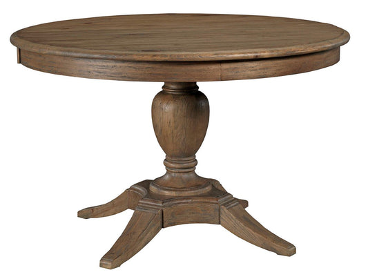 MILFORD ROUND DINING TABLE PKG