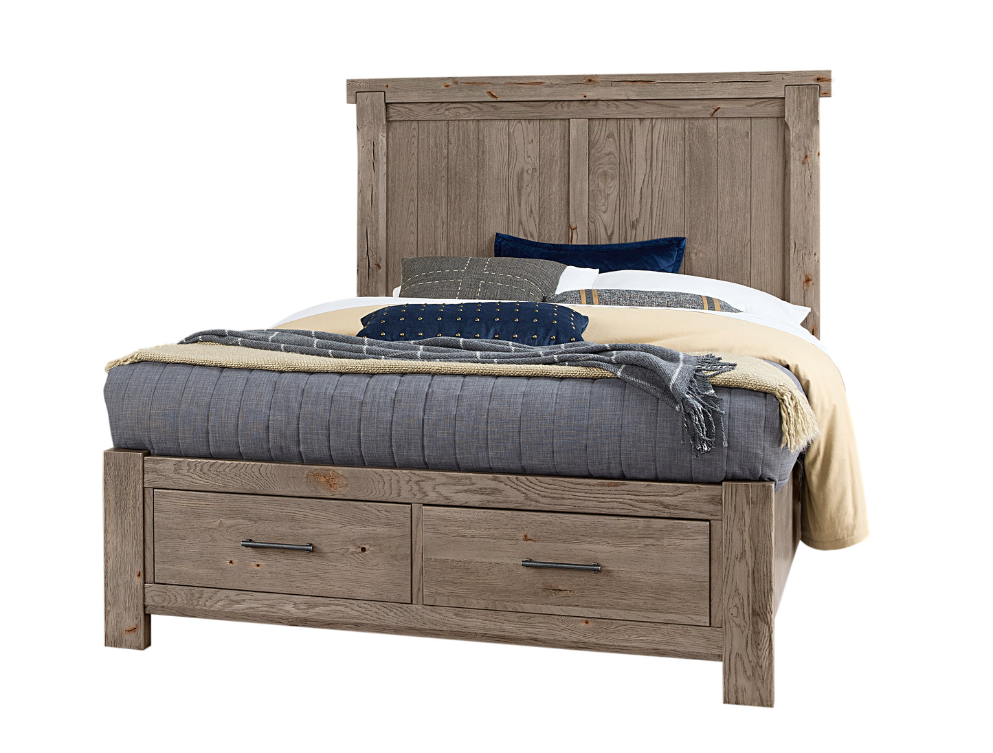 QUEEN AMERICAN DOVETAIL STORAGE BED