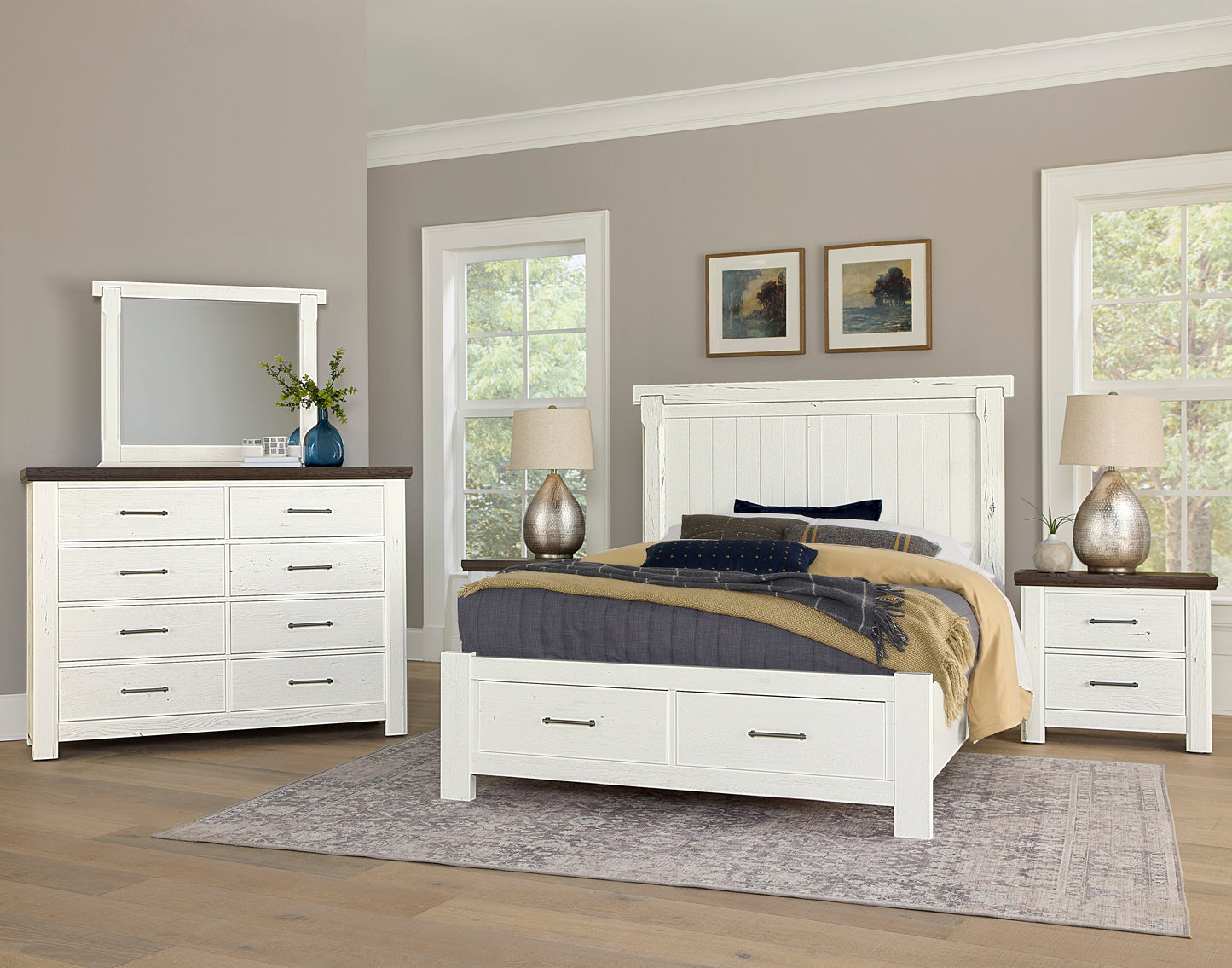 QUEEN AMERICAN DOVETAIL STORAGE BED