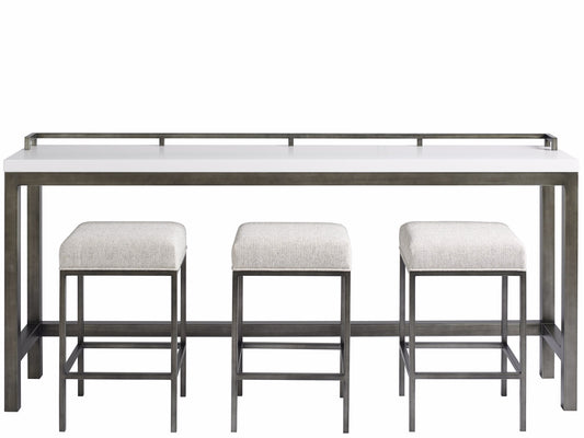 Universal Furniture Essence Console Table with Stools