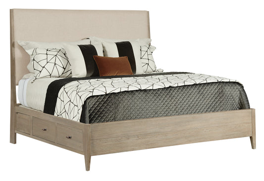 INCLINE FAB KING BED MED FTBD/STGE RAILS-COMPLETE