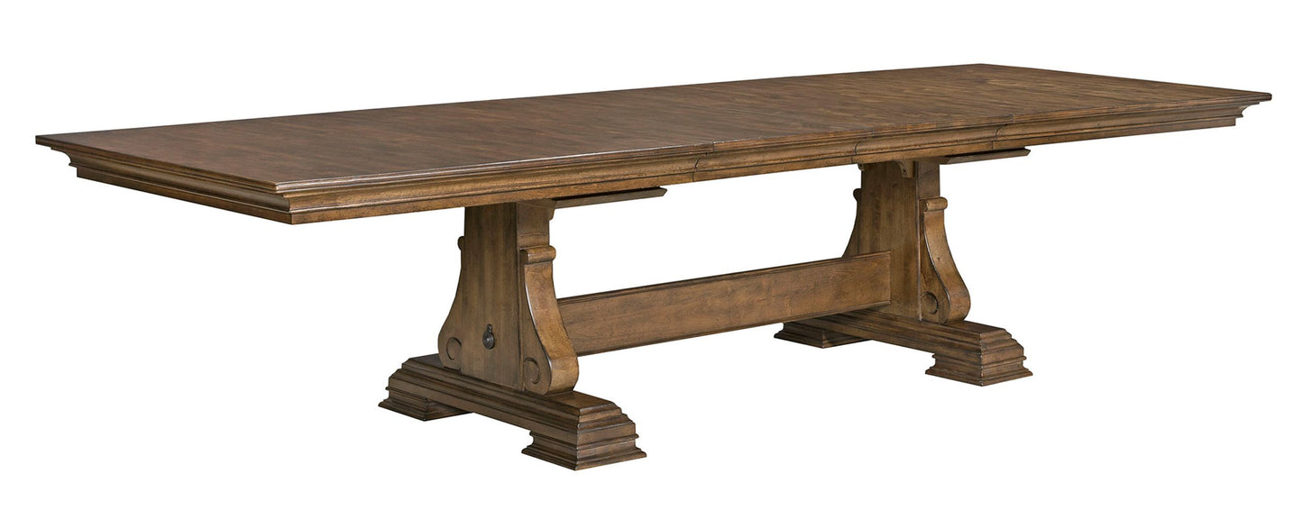 CARUSSO TRESTLE TABLE - COMPLETE