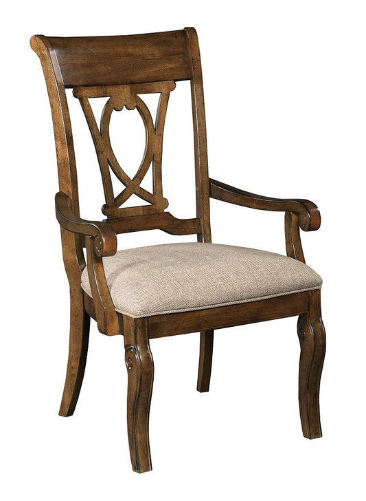 HARP BACK ARM CHAIR