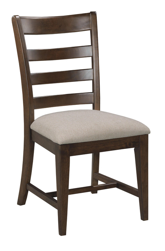 LADDER BACK CHAIR, MOCHA