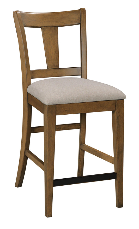 TALL SPLAT BACK CHAIR, LATTE