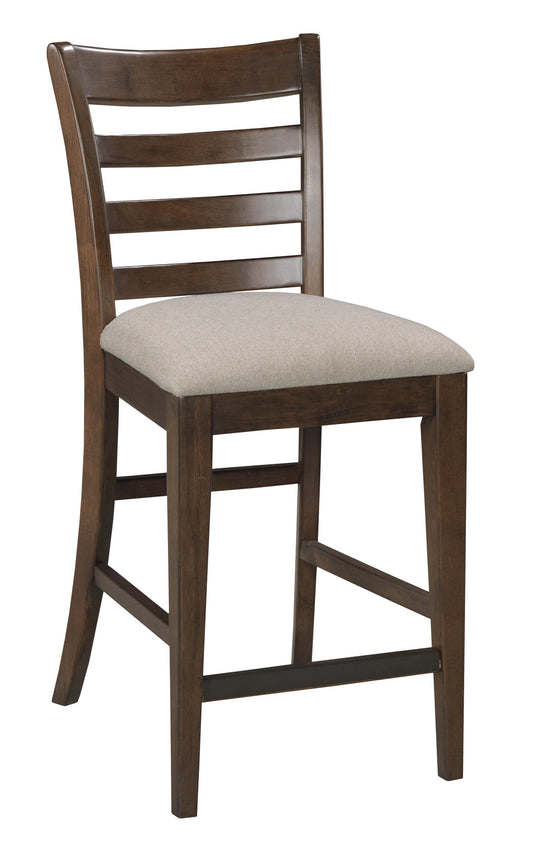 TALL LADDER BACK CHAIR, MOCHA