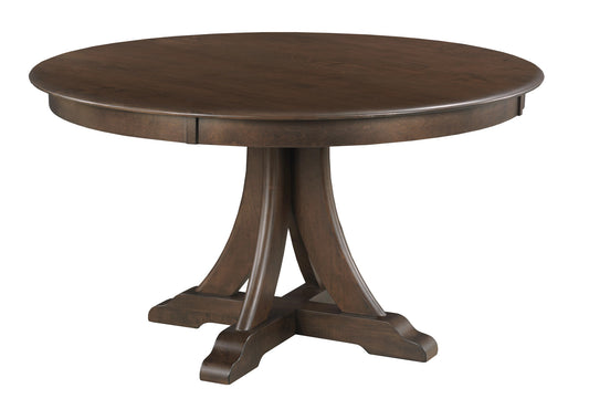 54" ROUND QUAD TABLE, MOCHA