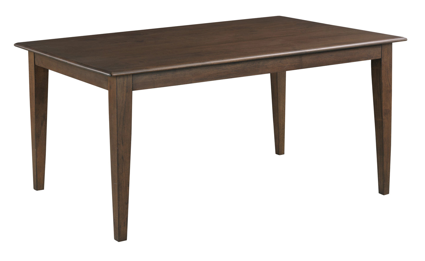 60" RECTANGULAR LEG TABLE, MOCHA