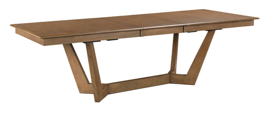 80" RECTANGULAR TRESTLE TABLE PKG, LATTE