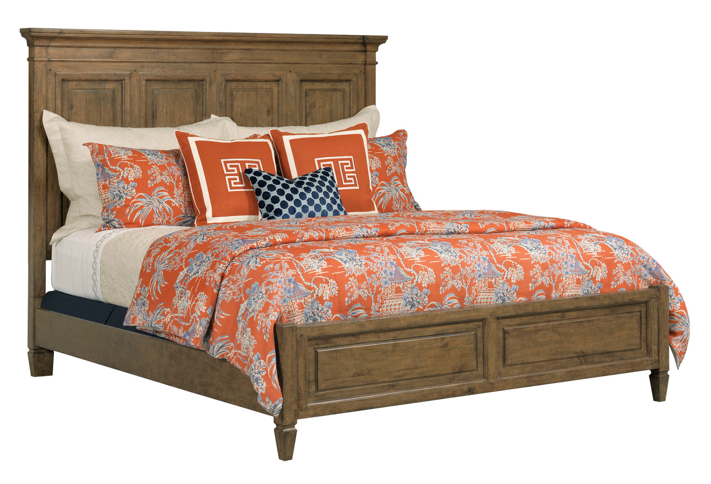 HARTNELL QUEEN PANEL BED - COMPLETE