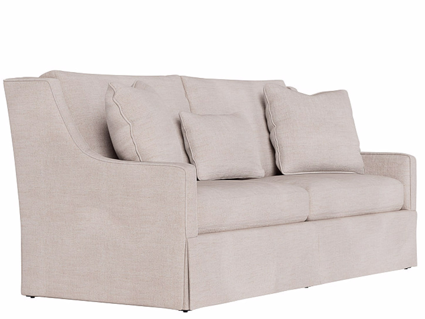 Upholstery Hudson Skirted Sofa 80" - Special Order