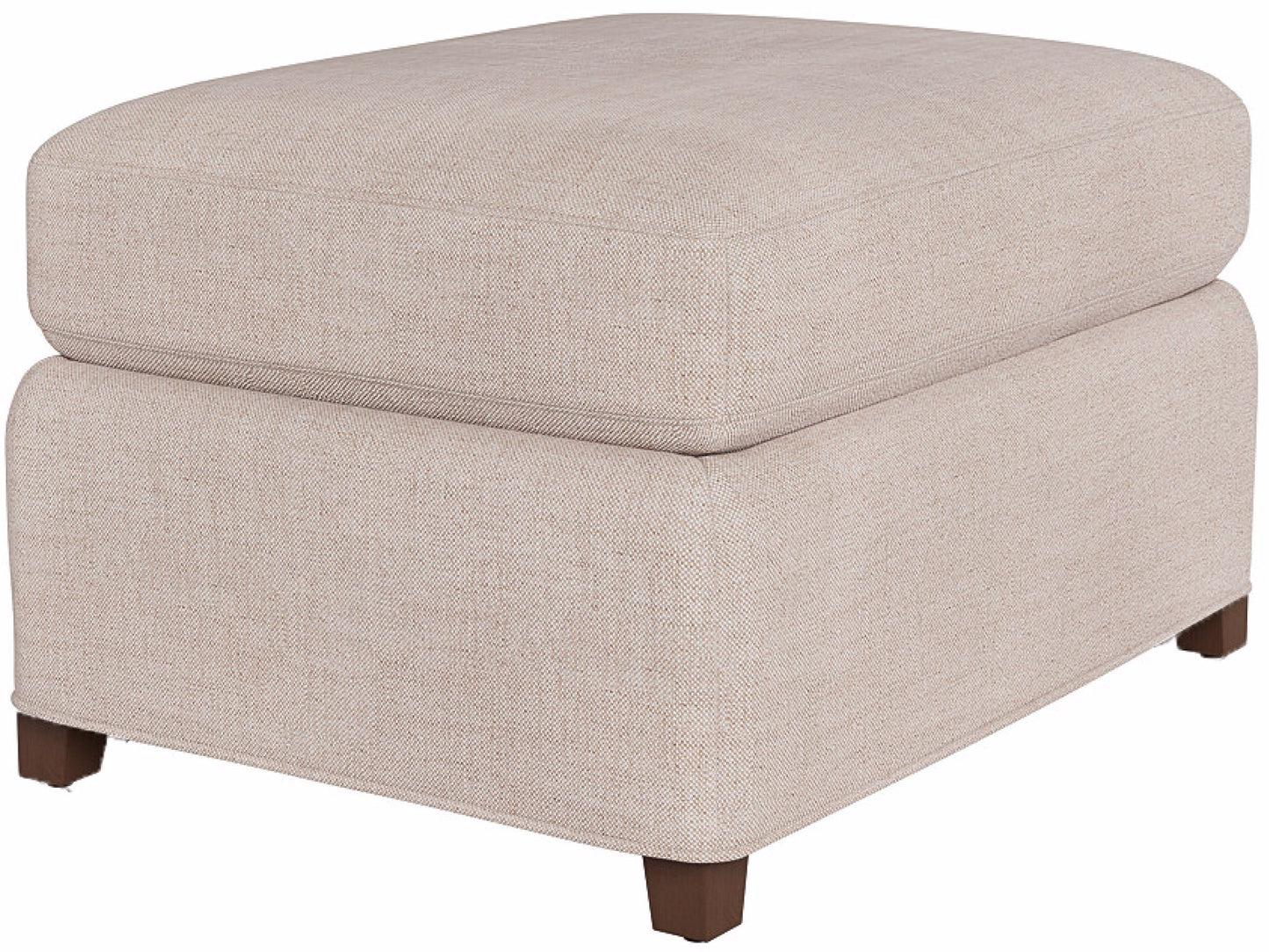 Upholstery Hudson Petite Ottoman -Special Order