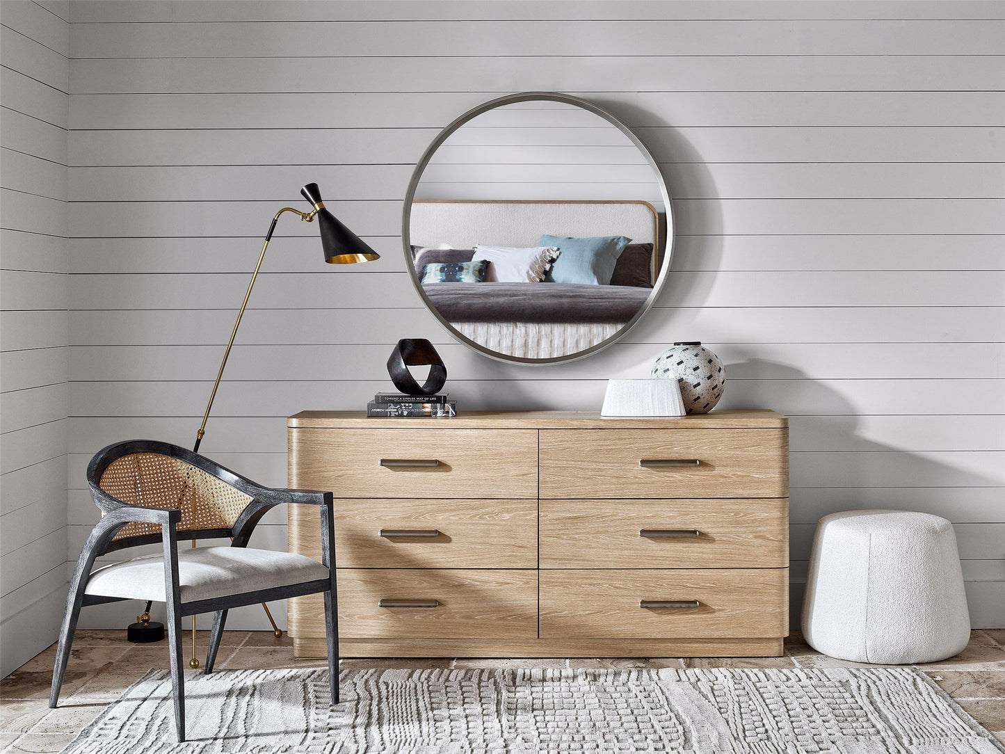 Universal Furniture Round Mirror