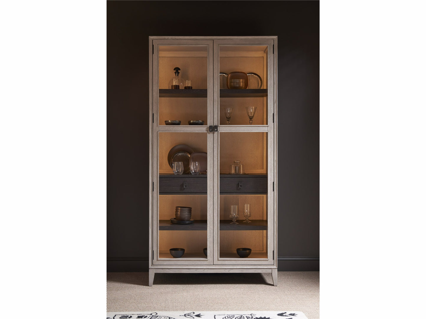 Universal Furniture Canseco Display Cabinet