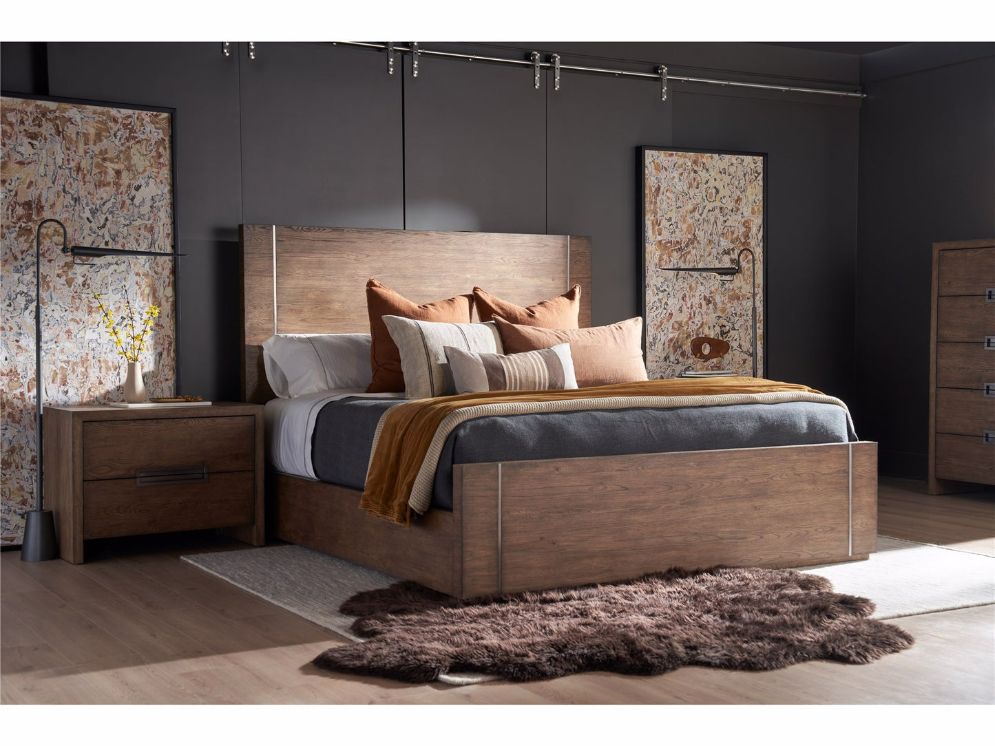 Universal Furniture Koda Panel Bed King