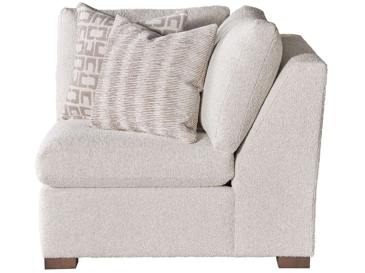 Upholstery Modern U Choose Armless Corner Chair - Special Order