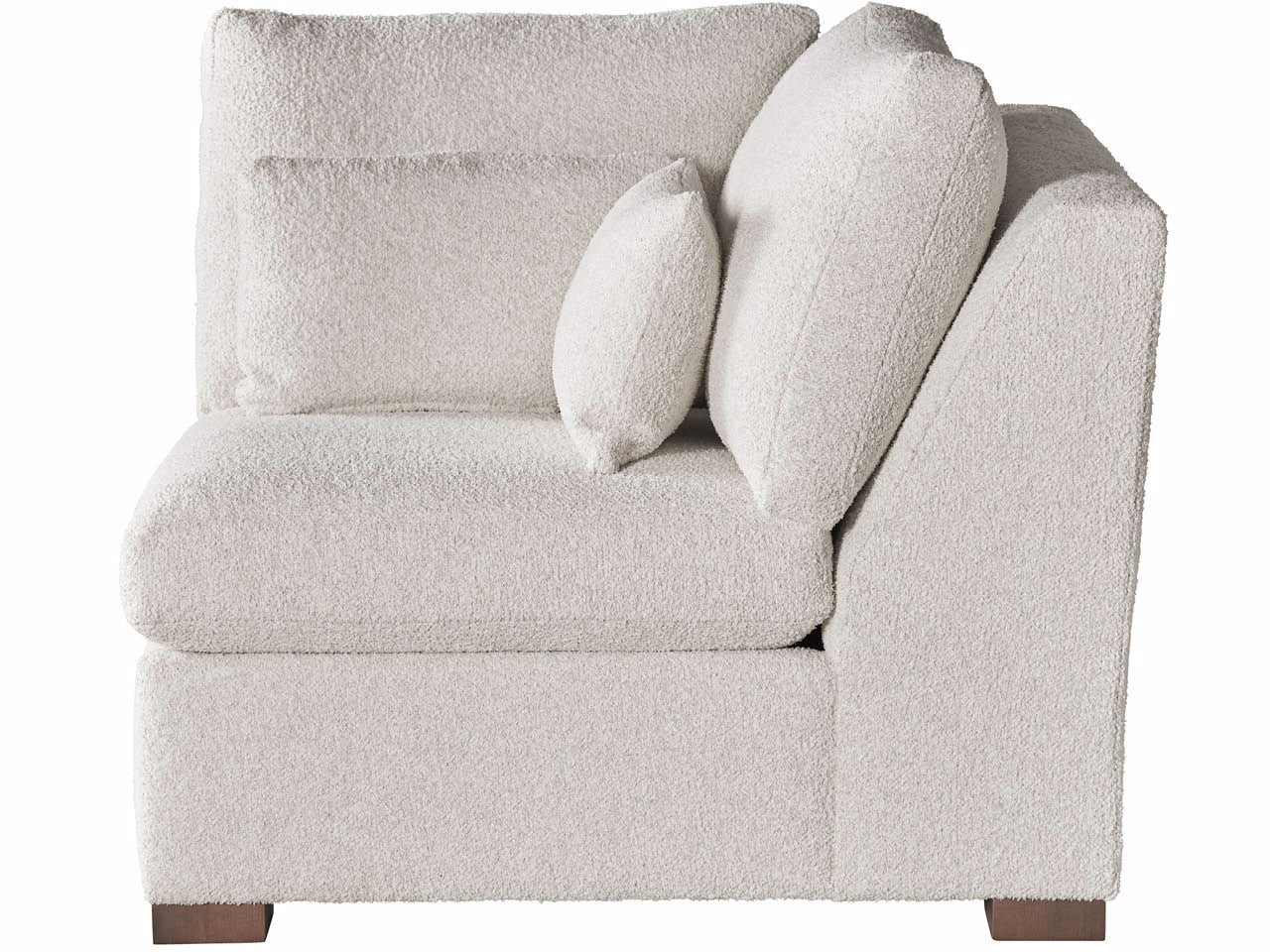 Universal Furniture Modern U Choose Luxe Armless Corner Chair - Special Order