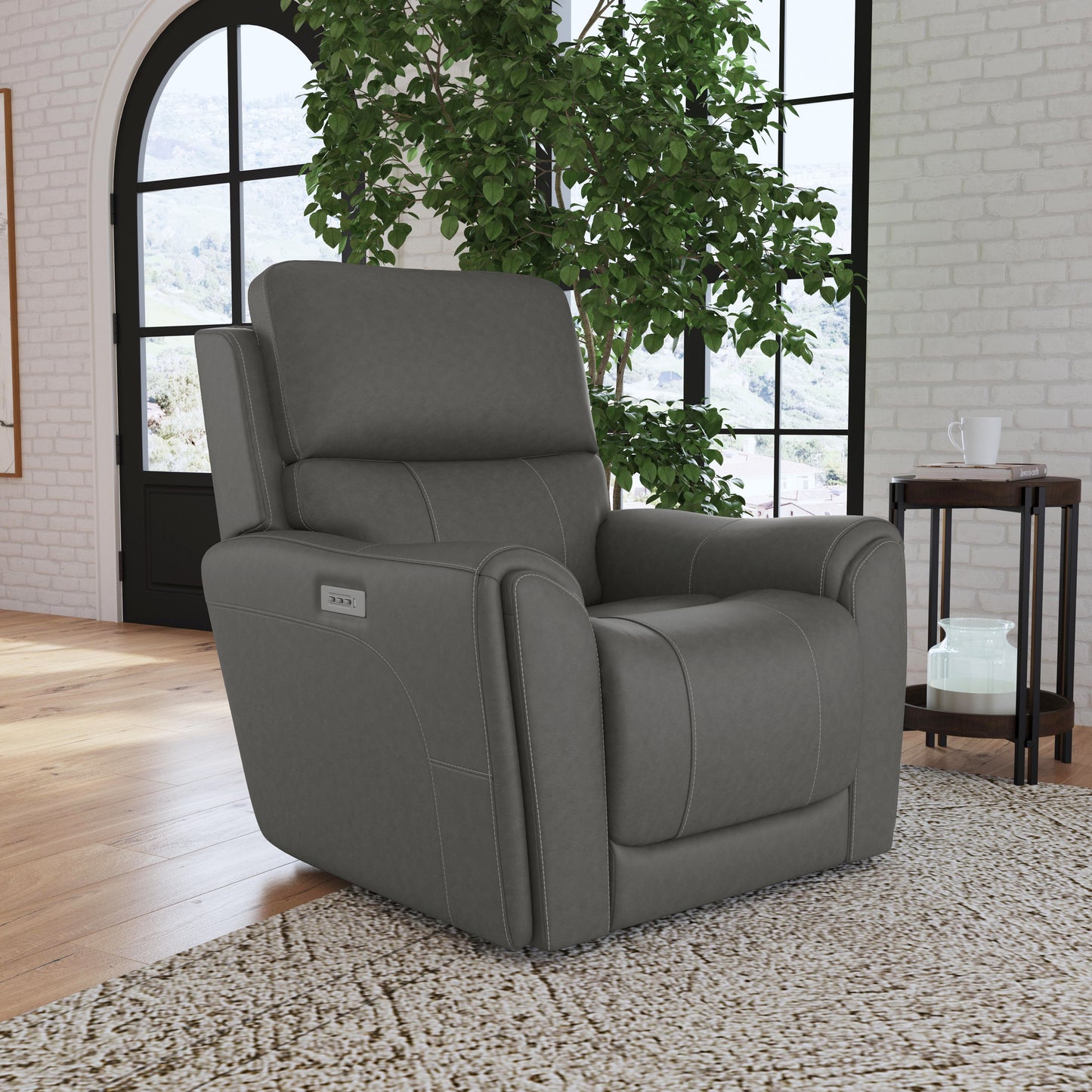 Carter Power Recliner with Power Headrest & Lumbar