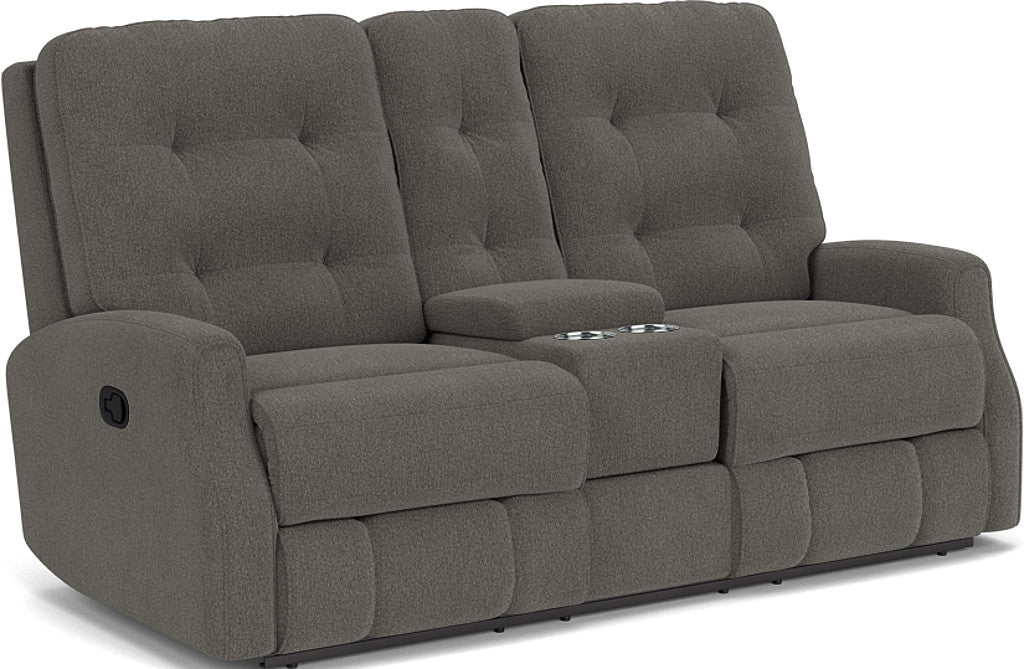 Devon Reclining Loveseat with Console