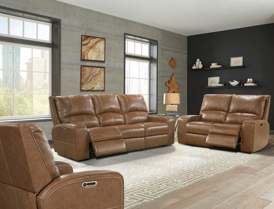 Parker Living Swift - Bourbon Power Reclining Sofa Loveseat and Recliner