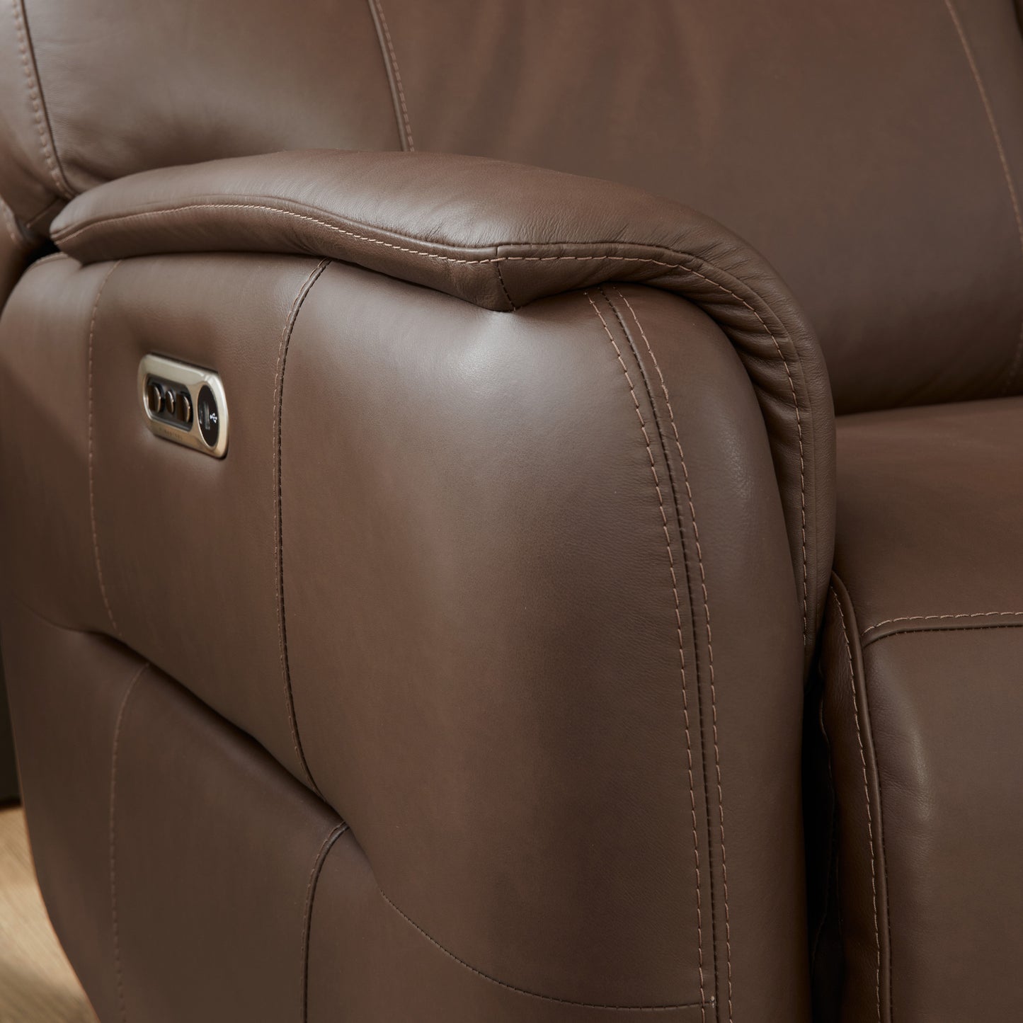 Wilson Power Reclining Sofa with Power Headrests